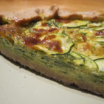 Quiche de calabacín al estragón